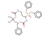 TERT-BUTYL N-(3-BENZYLOXYCARBONYLAMINO-3-DIPHENOXYPHOSPHORYL-PROPYL)CARBAMATE