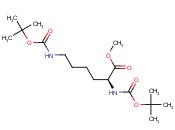 <span class='lighter'>Boc-Lys</span>(<span class='lighter'>Boc</span>)-OMe