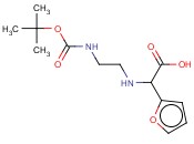 2-(2-N-BOC-AMINOETHYLAMINO)-2-(2-FURANYL)ACETIC ACID