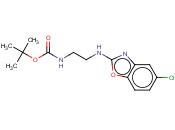 <span class='lighter'>TERT-BUTYL</span> 2-(5-CHLOROBENZO[D]OXAZOL-2-YLAMINO)ETHYLCARBAMATE