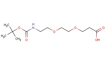 BOC-<span class='lighter'>PEG</span>2-ACID