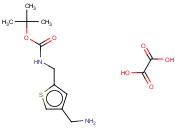 TERT-BUTYL N-[[4-(AMINOMETHYL)-2-THIENYL]METHYL]CARBAMATE OXALIC ACID