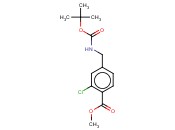 TERT-BUTYL 4-(METHOXYCARBONYL)-3-CHLOROBENZYLCARBAMATE