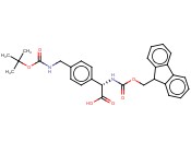 (S)-FMOC-(4-BOC-AMINOMETHYL)-<span class='lighter'>PHENYLGLYCINE</span>