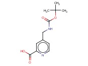 4-[(叔丁氧羰<span class='lighter'>氨基</span>)<span class='lighter'>甲基</span>]<span class='lighter'>吡啶</span>-2-羧酸[激子手性法用试剂]