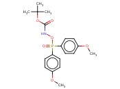[双(4-甲<span class='lighter'>氧</span><span class='lighter'>苯基</span>)<span class='lighter'>磷</span>氧基]氨基甲酸叔丁酯