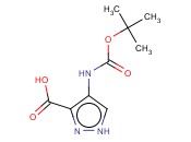 4-[[(1,1-DIMETHYLETHOXY)CARBONYL]AMINO]-1H-PYRAZOLE-3-CARBOXYLIC ACID
