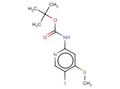 TERT-BUTYL 5-IODO-4-(METHYLTHIO)PYRIDIN-2-YLCARBAMATE