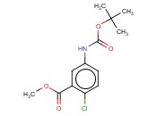 METHYL 5-([(TERT-BUTOXY)CARBONYL]AMINO)-<span class='lighter'>2-CHLOROBENZOATE</span>