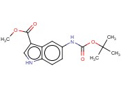METHYL 5-(TERT-BUTOXYCARBONYLAMINO)-1H-INDOLE-3-CARBOXYLATE