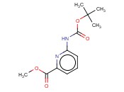 6-[[(1,1-DIMETHYLETHOXY)CARBONYL]AMINO]-2PYRIDINECARBOXYLIC ACID METHYL ESTER