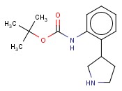 TERT-BUTYL (2-(PYRROLIDIN-3-YL)PHENYL)CARBAMATE