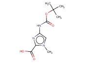 4-TERT-BUTOXYCARBONYLAMINO-1-METHYL-1H-<span class='lighter'>IMIDAZOLE-2-CARBOXYLIC</span> ACID