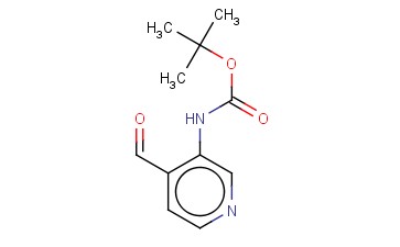<span class='lighter'>TERT-BUTYL</span> <span class='lighter'>4-FORMYLPYRIDIN-3-YLCARBAMATE</span>