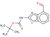 TERT-BUTYL 4-FORMYLBENZO[D]THIAZOL-2-YLCARBAMATE