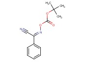 2-t-Butyloxycarbonyloxyimino-2-phenyl <span class='lighter'>acetonitrile</span>