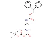 N-叔丁氧羰基4-(FMOC-<span class='lighter'>氨基</span>)<span class='lighter'>哌啶</span>-4-羧酸