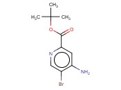 <span class='lighter'>TERT-BUTYL</span> 4-<span class='lighter'>AMINO-5-BROMOPYRIDINE-2-CARBOXYLATE</span>