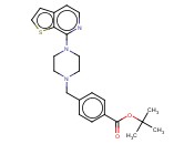 4-(4-THIENO[2,3-C]PYRIDIN-7-YL-PIPERAZIN-1-YLMETHYL)-BENZOIC ACID TERT-BUTYL ESTER