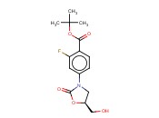 S-3-(4-T-BUTYLOXYCARBONYL-3-FLUOROPHENYL)-5-HYDROXYMETHYL-OXAZOLIDIN-2-ONE
