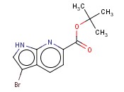 TERT-BUTYL 3-BROMO-1H-PYRROLO[2,3-B]PYRIDINE-6-CARBOXYLATE