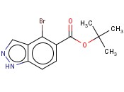 1H-INDAZOLE-5-CARBOXYLIC ACID,4-BROMO-,1,1-DIMETHYLETHYL ESTER