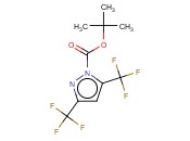 3,5-BIS-TRIFLUOROMETHYL-PYRAZOLE-1-CARBOXYLIC ACID TERT-BUTYL ESTER