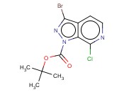 TERT-BUTYL 3-BROMO-7-CHLOROPYRAZOLO[3,4-C]PYRIDINE-1-CARBOXYLATE