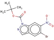 TERT-BUTYL 5-BROMO-6-NITROINDAZOLE-1-CARBOXYLATE