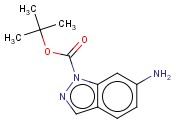 TERT-BUTYL 6-<span class='lighter'>AMINO</span>-1H-INDAZOLE-1-CARBOXYLATE