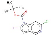 TERT-BUTYL 6-CHLORO-2-IODO-1H-PYRROLO[3,2-C]PYRIDINE-1-CARBOXYLATE
