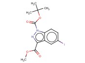 1H-INDAZOLE-1,3-DICARBOXYLIC ACID,5-IODO-,1-(1,1-DIMETHYLETHYL)？3-METHYL ESTER