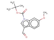 3-FORMYL-6-<span class='lighter'>METHOXYINDOLE</span>-1-CARBOXYLIC ACID TERT-BUTYL ESTER
