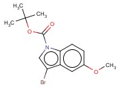 3-溴-5-<span class='lighter'>甲</span><span class='lighter'>氧基</span><span class='lighter'>吲哚</span>-1-羧酸叔丁酯
