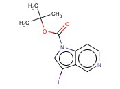 TERT-BUTYL 3-<span class='lighter'>IODO</span>-1H-PYRROLO[3,2-C]<span class='lighter'>PYRIDINE</span>-1-CARBOXYLATE