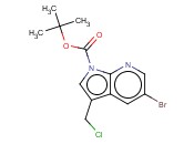 1-BOC-5-BROMO-3-(CHLOROMETHYL)-7-AZAINDOLE