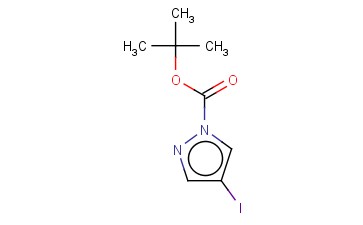 <span class='lighter'>1H-PYRAZOLE-1-CARBOXYLIC</span> ACID, <span class='lighter'>4-IODO-</span>, <span class='lighter'>1,1-DIMETHYLETHYL</span> <span class='lighter'>ESTER</span>