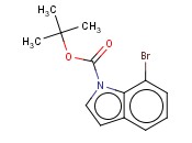 T-BUTYL 7-<span class='lighter'>BROMOINDOLE</span>-1-CARBOXYLATE