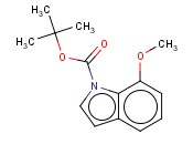 1-BOC-7-<span class='lighter'>METHOXYINDOLE</span>
