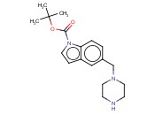 5-PIPERAZIN-1-YLMETHYL-INDOLE-1-CARBOXYLIC ACID TERT-BUTYL ESTER