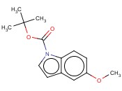 1-BOC-5-<span class='lighter'>METHOXYINDOLE</span>