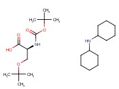 N-<span class='lighter'>叔</span><span class='lighter'>丁</span><span class='lighter'>氧</span><span class='lighter'>羰基</span>-O-<span class='lighter'>叔</span>丁基-L-丝氨酸二环己胺盐