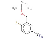 3-[(TERT-BUTOXY)METHYL]-<span class='lighter'>4-FLUOROBENZONITRILE</span>