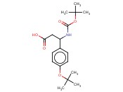 3-[(<span class='lighter'>TERT-BUTOXYCARBONYL</span>)<span class='lighter'>AMINO</span>]-3-(4-<span class='lighter'>TERT</span>-BUTOXYPHENYL)PROPANOIC ACID
