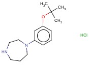 1-(3-叔丁氧基苯基)高哌嗪<span class='lighter'>单</span><span class='lighter'>盐酸盐</span>