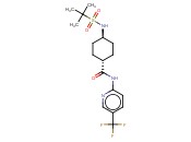 N-[5-(<span class='lighter'>三</span>氟<span class='lighter'>甲基</span>)-2-<span class='lighter'>吡啶基</span>]-反式-4-[[(1,1-二<span class='lighter'>甲基</span>乙基)磺酰]氨基]环己烷-1-甲酰胺