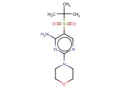 5-(叔丁基磺酰<span class='lighter'>基</span>)-2-<span class='lighter'>吗</span><span class='lighter'>啉</span>嘧啶-2-胺