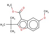 METHYL 2-TERT-BUTYL-5-METHOXYBENZOFURAN-3-CARBOXYLATE
