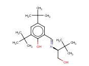 (S)-(？)-2-(3,5-二<span class='lighter'>叔</span>丁基亚水杨基氨基)-3,3-二甲基-1-<span class='lighter'>丁醇</span>