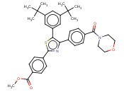 METHYL 4-(5-(3,5-DI-TERT-BUTYLPHENYL)-4-(4-(MORPHOLINE-4-CARBONYL)PHENYL)THIAZOL-2-YL)BENZOATE